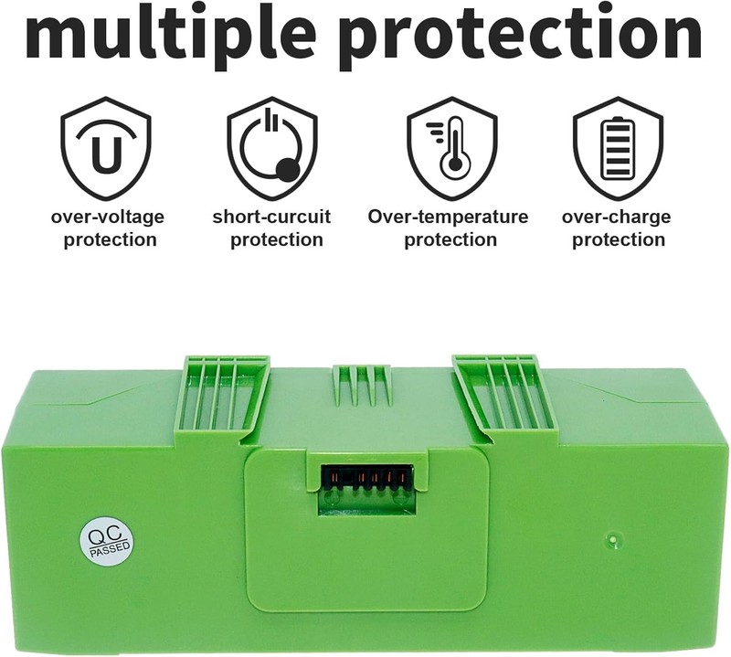 Battery Replacement Compatble with Roomba i e Series i3 i3 i4 i8 i8 i7 i7 j7 J9 gallery
