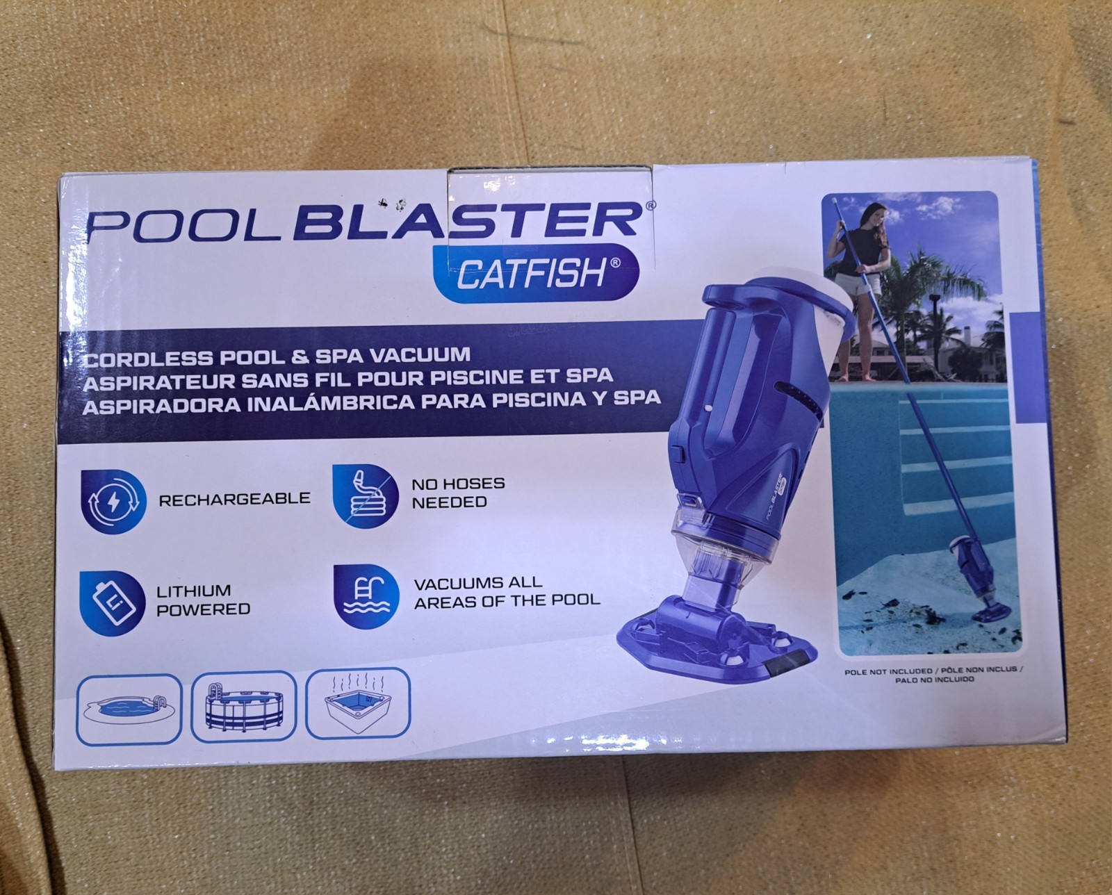 Pool Blaster Catfish Ultra Cordless Pool & Spa Vacuum Rechargeable Battery gallery