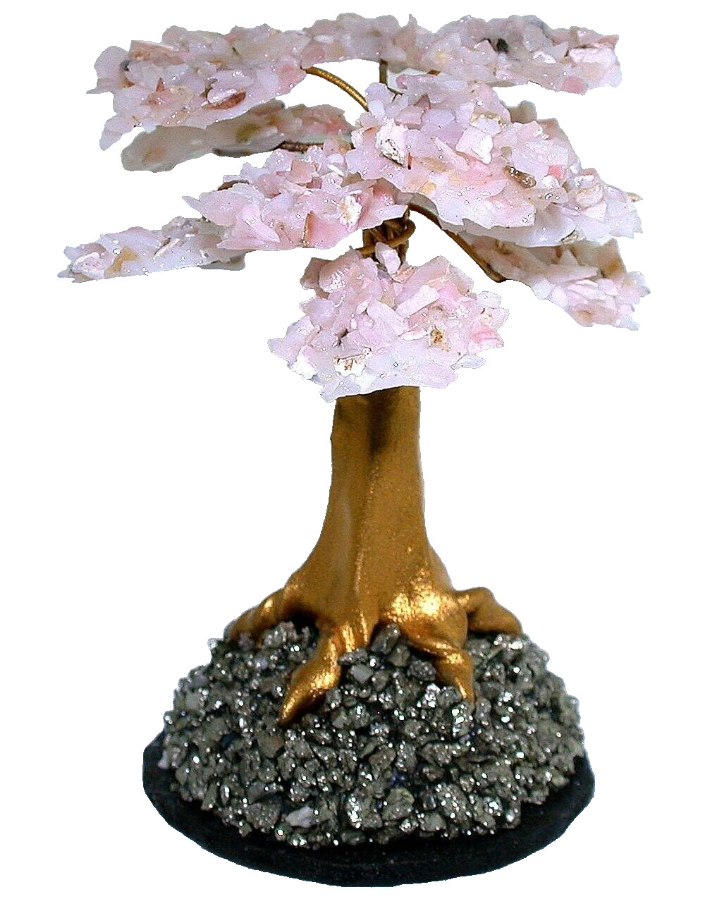Small Petite 2 4/5 x 2 1/10 Inch Peruvian Pink Opal Gem Tree SGT3/13125 gallery