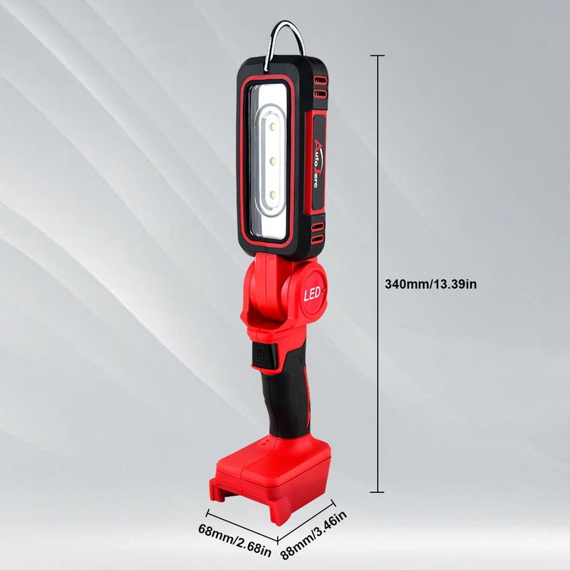 LED Work Light Cordless for Milwaukee M18 18V Battery 30W 3000LM Outdoors Lamp gallery