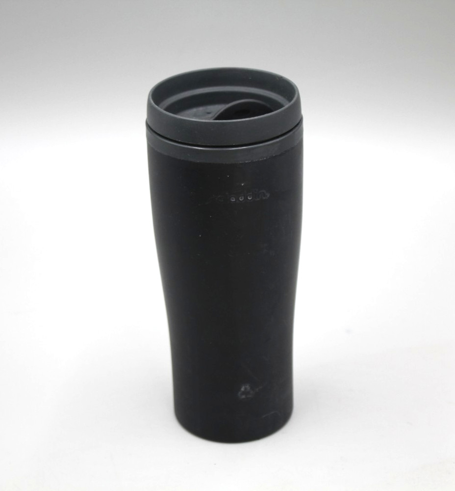 Aladdin ecycle Purple Gray Two Tone 16oz Travel Tumbler Mug w/Lid Bright Plastic