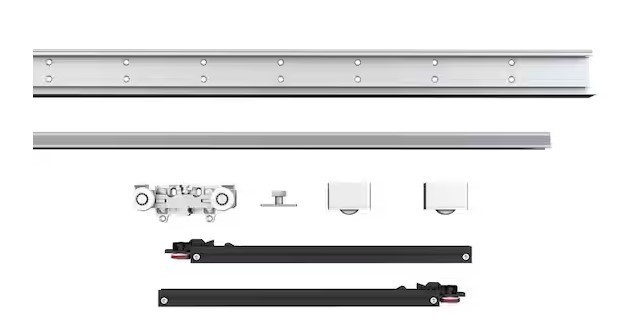 CALHOME 39 in. Soft Close and Open Interior Hidden Track Sliding Door Hardware gallery