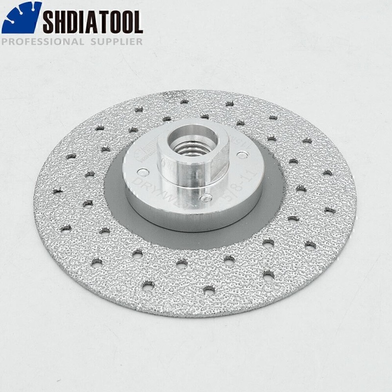 SHDIATOOL 4.5'' Vacuum Brazed Diamond Cutting Grinding Wheel Grinder Blade 2pcs gallery