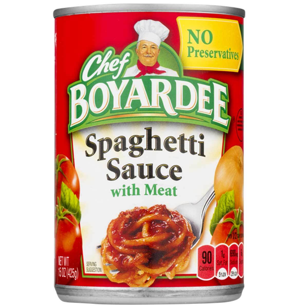 Chef Boyardee Spaghetti Sauce With Meat - 15 Oz - Pack of 9 gallery