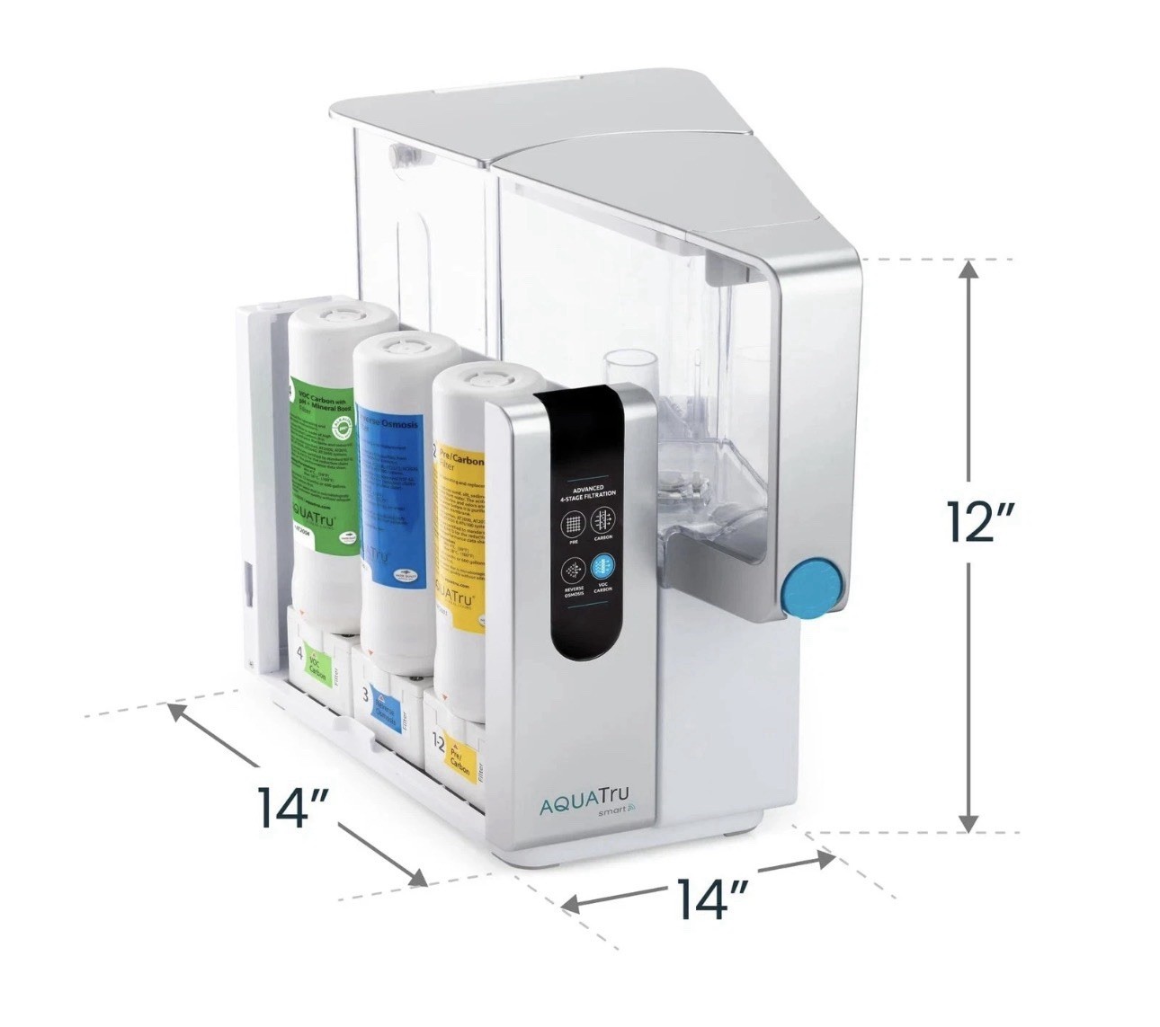 AquaTru Classic Countertop Reverse Osmosis Water Purifier System (WH) AT2040 gallery
