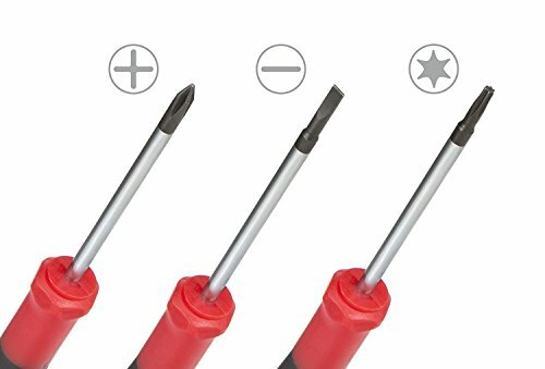 9-Pcs Precision Screwdriver Set, Phillips#0,00,000,Flat 1.5mm,2mm,2.5mm,T5,T6,T7 gallery