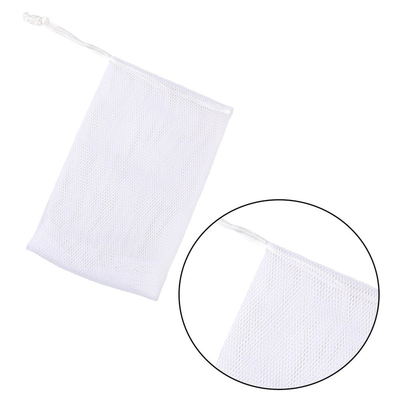 10 Pcs Foaming Nets Polyamide Multi Purpose Soap Bag Facial Body Cleansing Mesh gallery