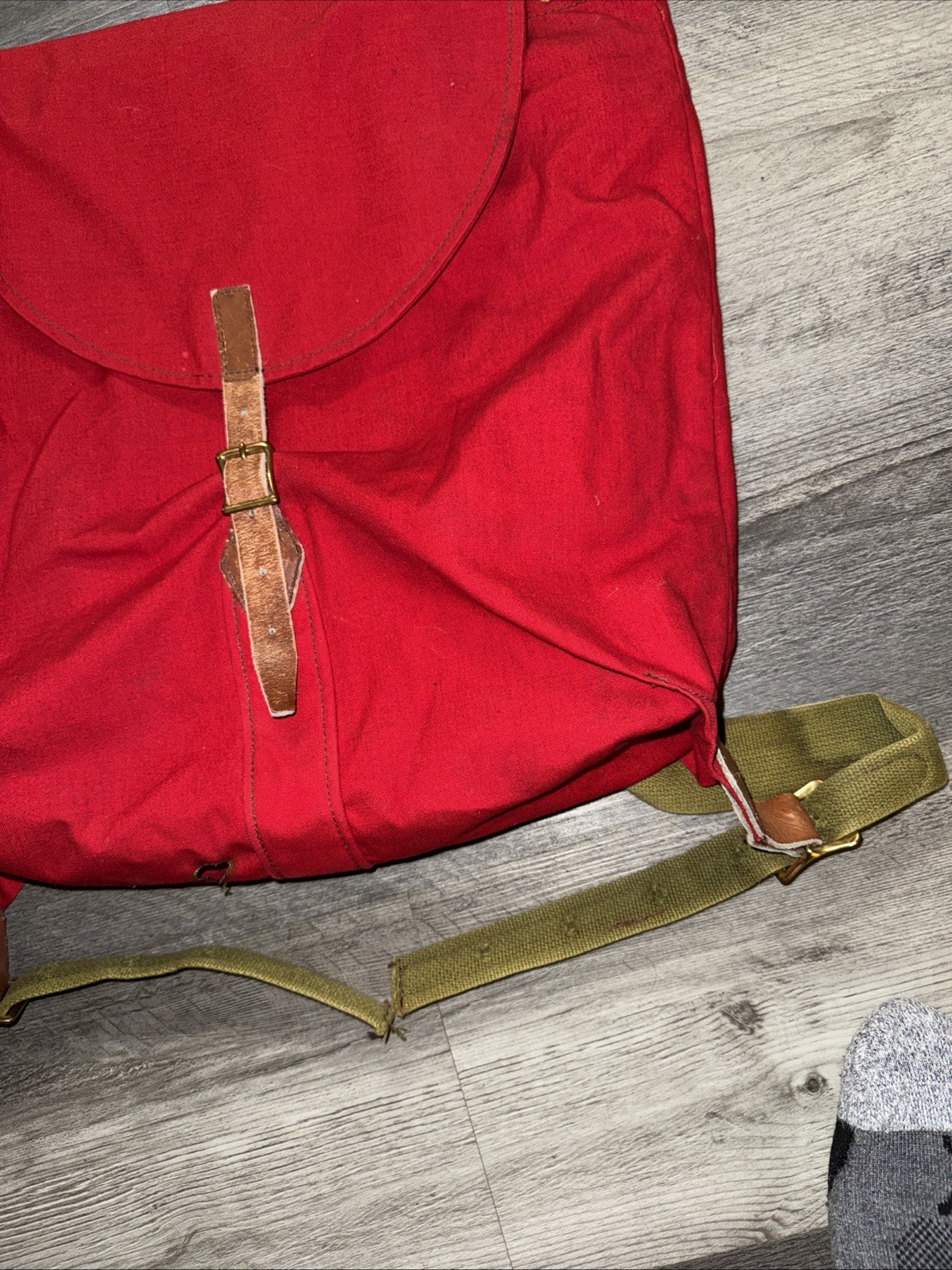 RARE Vintage LL Bean Backpack Bag 3