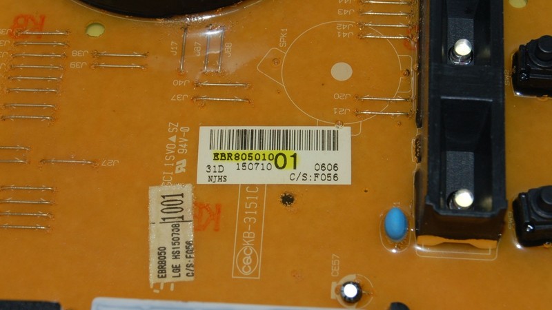 LG Washer Control Board - Part # EBR80342102 I EBR80501001 gallery