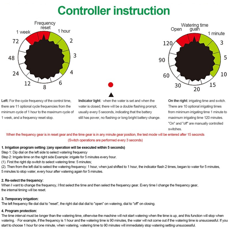 Electronic Automatic Garden Micro Drip Irrigation Watering Timer Hose Controller gallery