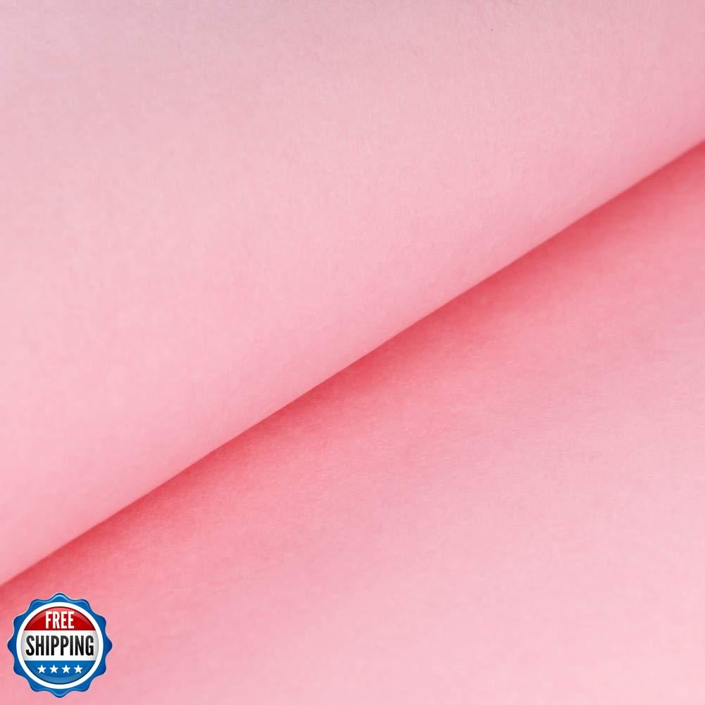 PMLAND Premium Quality Pink Tissue Paper - 100 Sheets (20 x 15 Inches) Bulk f gallery