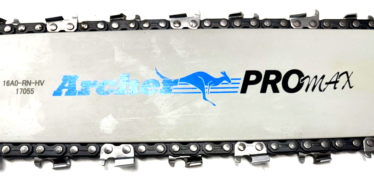 ARCHER PR0 16" BAR & CHAIN 3/8" FIT HUSQVARNA 61 268 272 365 371 371 281 288 395 gallery