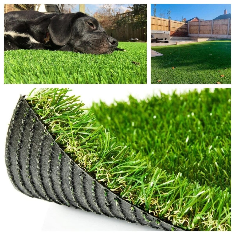 · Realistic Artificial Grass Turf 7FTX10FT70 Square FT Thick Fake Grass Pet D...