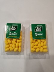 2 Tic Tac Sprite Lemon-Lime-Flavored On-The-Go Refreshment LIMITED EDITION 1 OZ