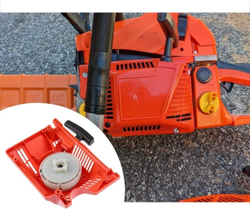 Sturdy Recoil Pull Starter Assembly - Dependable Replacement for Chainsaw Spares gallery