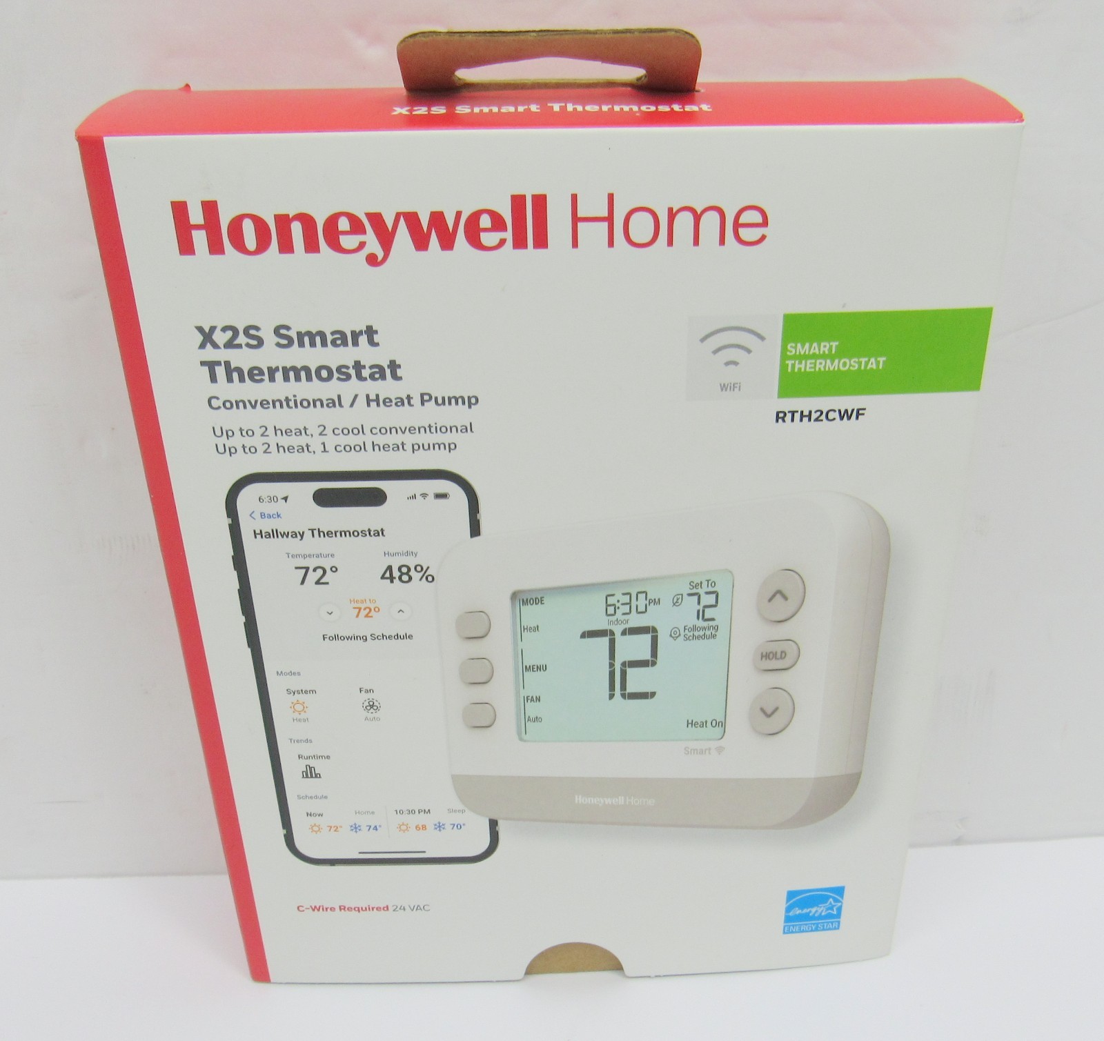 Honeywell Home Smart Thermostat, Conventional/heat Pump Compatibility, Wifi New gallery