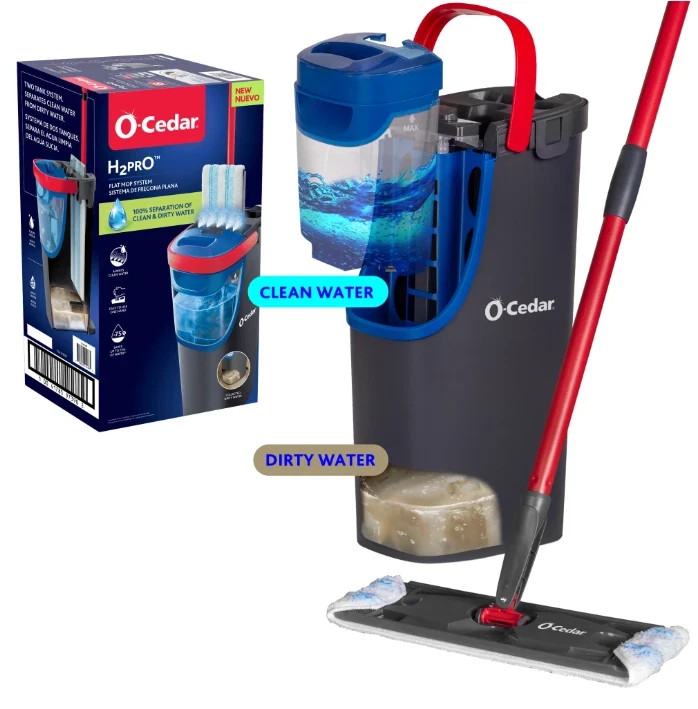 O-Cedar H2prO Microfiber Flat Mop System - New gallery
