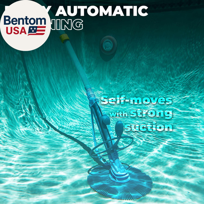 Automatic Pool Cleaner Sweeper Vacuum Pool Cleaner Sweep High Flow Side Suction gallery