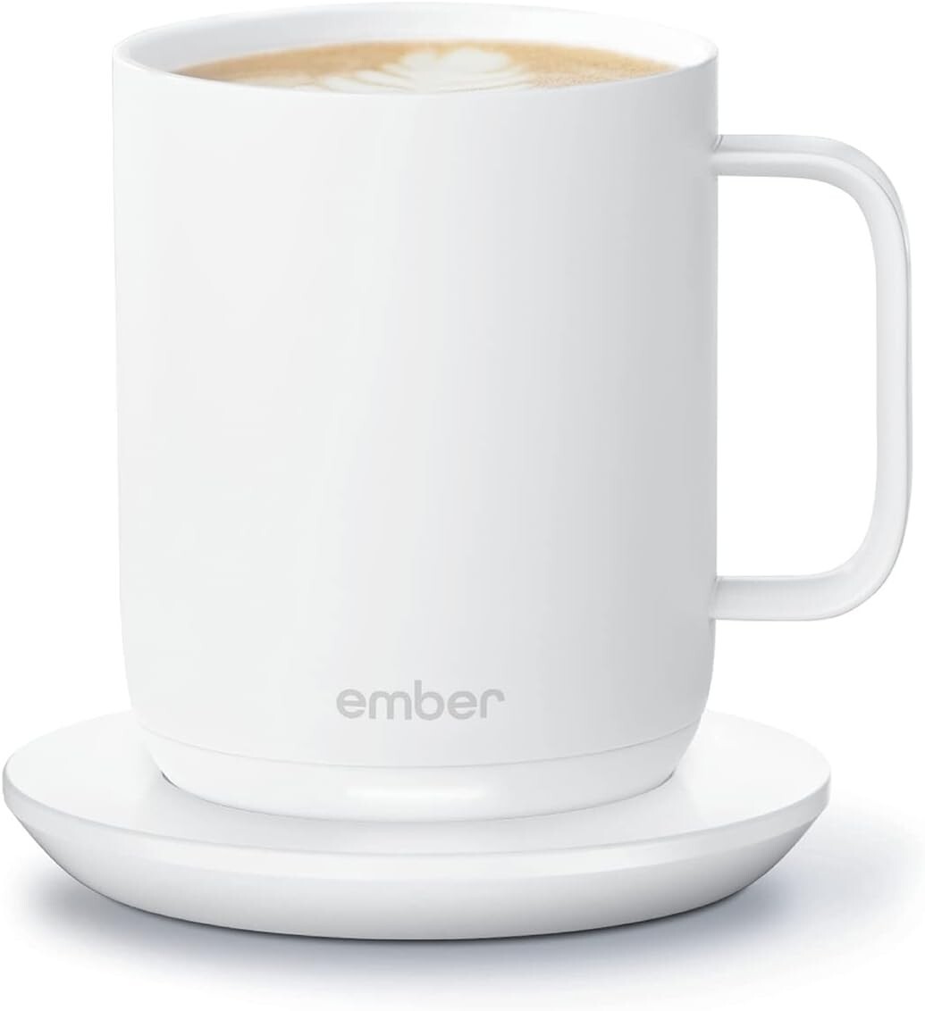 EMBER SMART MUG 2 10 OZ APP CONTROLLED HEATED COFFE MUG, WHITE *DISTRESSED PKG gallery