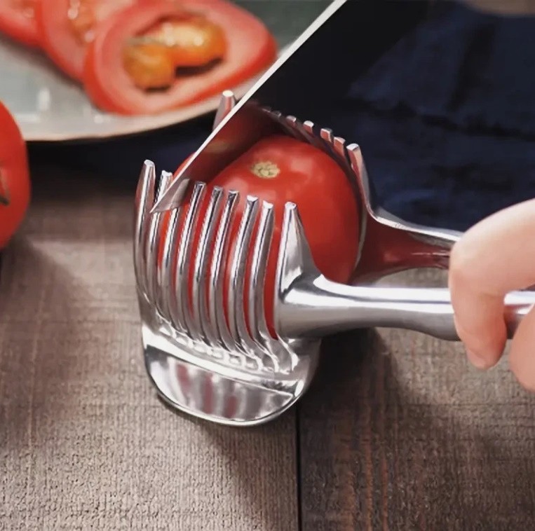 Fruit Vegetable Cutter Tomato Potato Lemon Slicer For Kitchen Gadgets Tools 1Pcs gallery