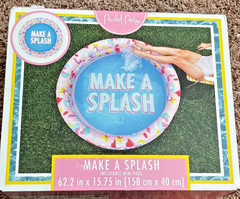 Packed Party Make A Splash, Inflatable Round Swimming Pool, 62.2×15.7 IN.