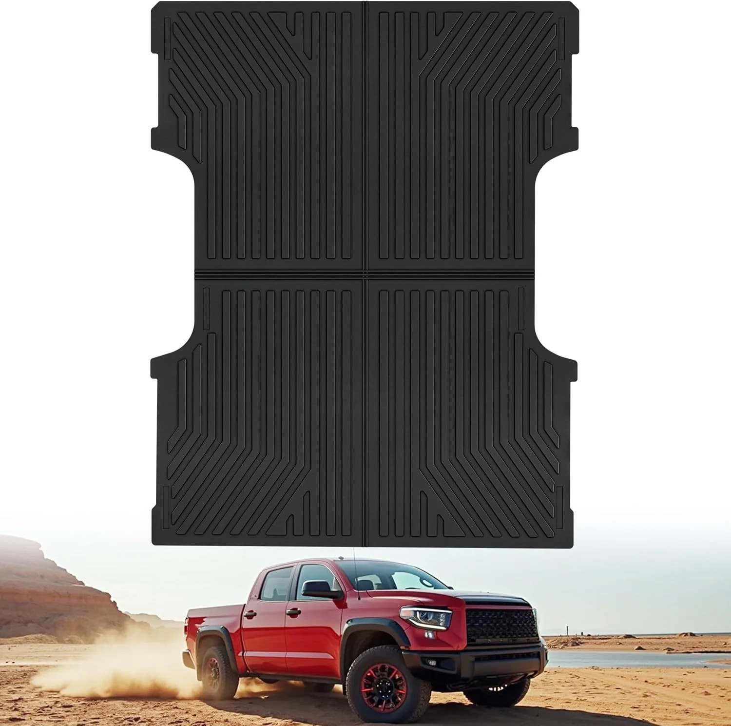OEDRO Truck Bed Mat Compatible with 2022-2025 2026 Toyota Tundra Accessories 6.5 gallery