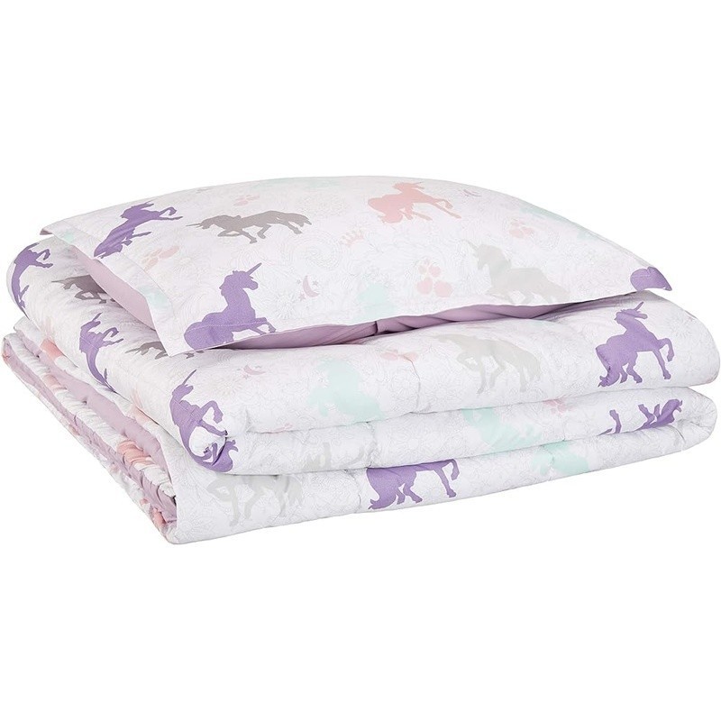 Twin Comforter Set Soft Microfiber Plush Filling Includes Sham Perfect Kids Room gallery