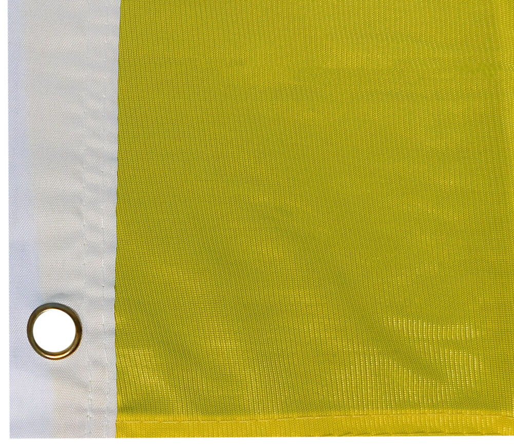 12x18 Yellow Solid Color Plain 12"x18" Rough Tex 100D Car Boat Flag Grommets gallery