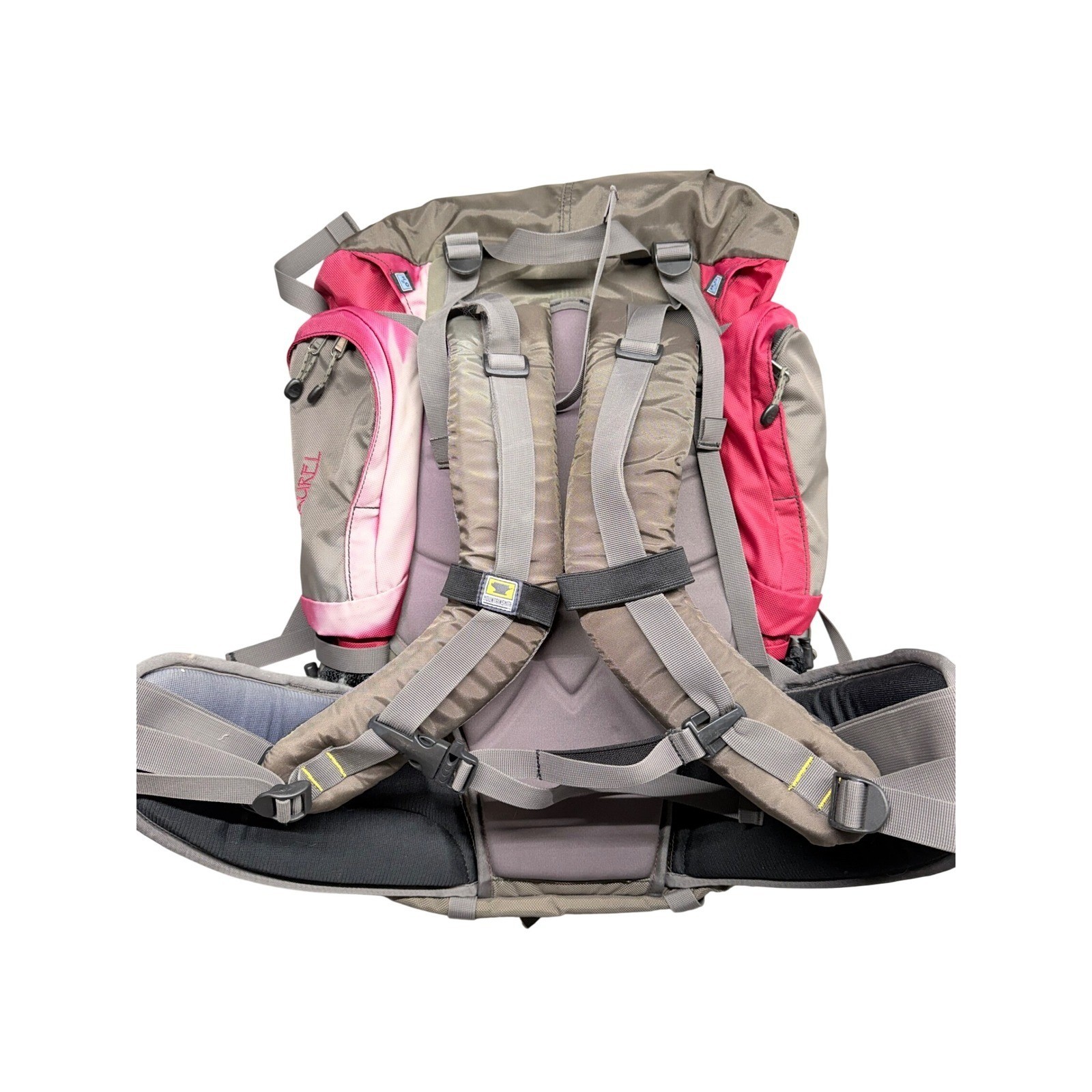 Mountainsmith Laurel Internal Frame Hiking Backpack Red Grey 2624 CU in 4