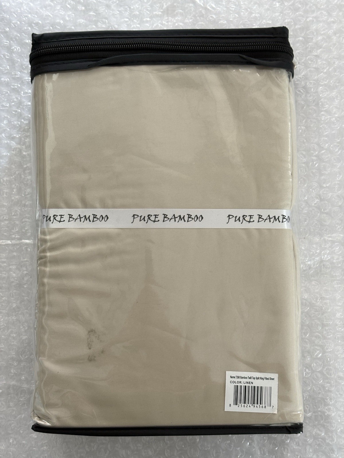 Egyptian Linens Royal Tradition Split King Fitted Sheet Pure Bamboo Brand New gallery
