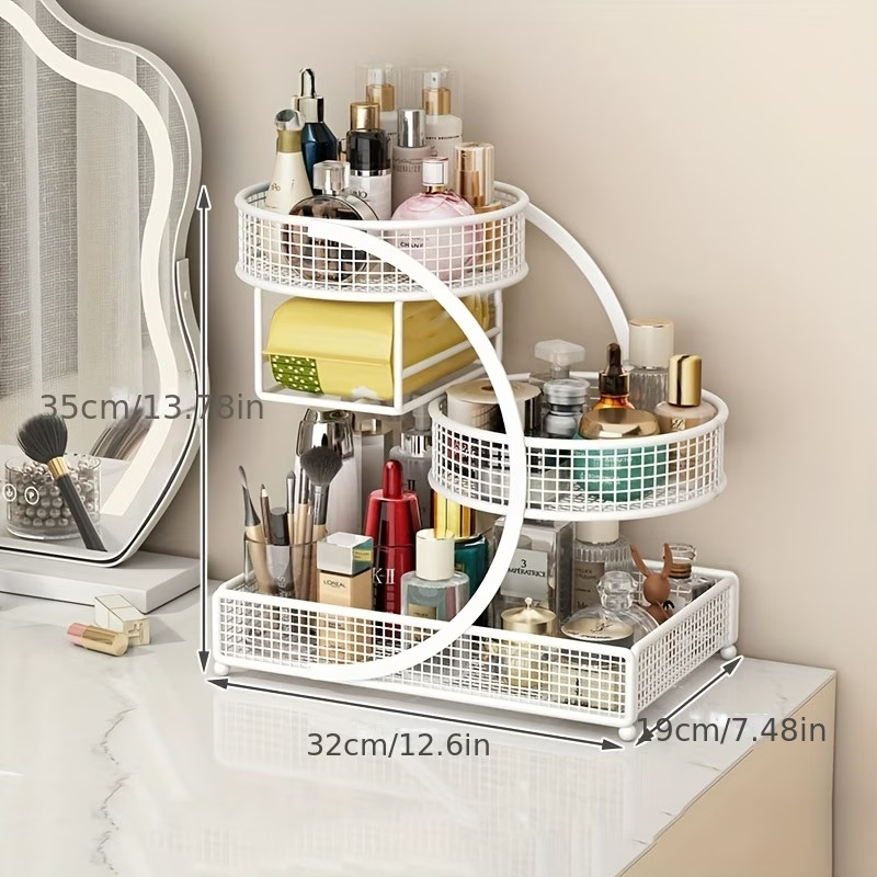 A Storage Rack for Painted Metal Cosmetics gallery