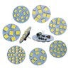 1X 10X G4 Back Pin LED Bulb 12V 24V 2W 3W SMD White Lamp For DIY Car Spotlights gallery