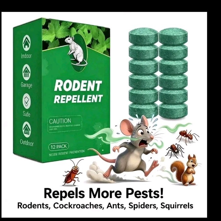 Natural Rodent Repellent Peppermint Sachets 12 Pack Mouse Mice Pest US SHIPPING gallery