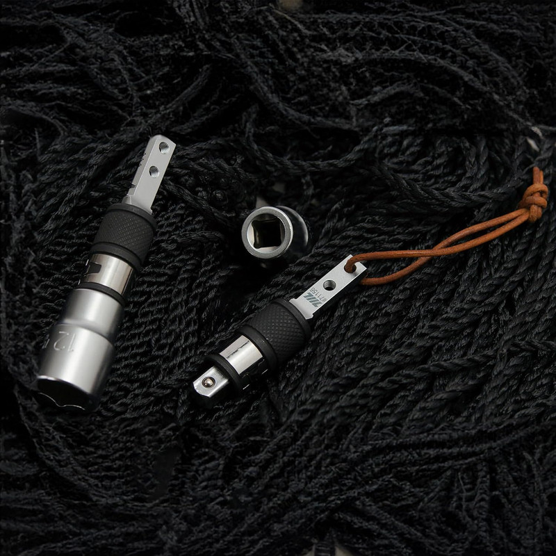1/4" Hex to Square Drive Socket 2-In-1 Extension Combo 1 PCS Hex End 1 PCS Flat gallery
