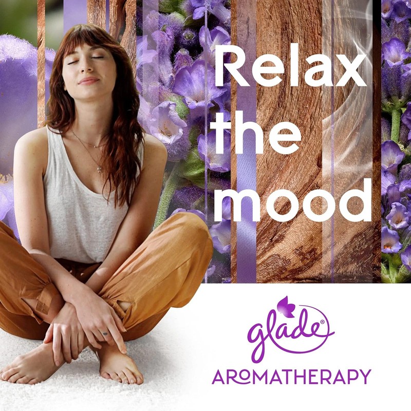 Glade Aromatherapy Diffuser & Essential Oil Air Freshener Choose Calm Lavender gallery