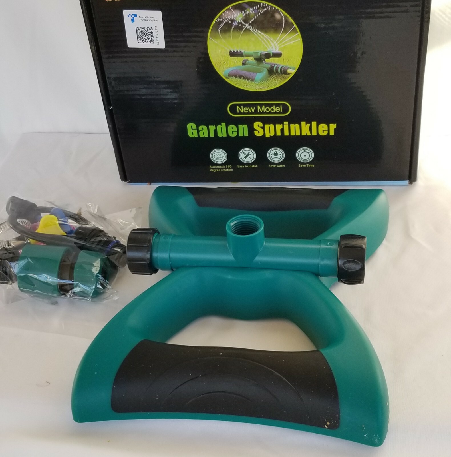 Circular 360 Degree Sprinkler Automatic for Garden, Lawn New in Box gallery