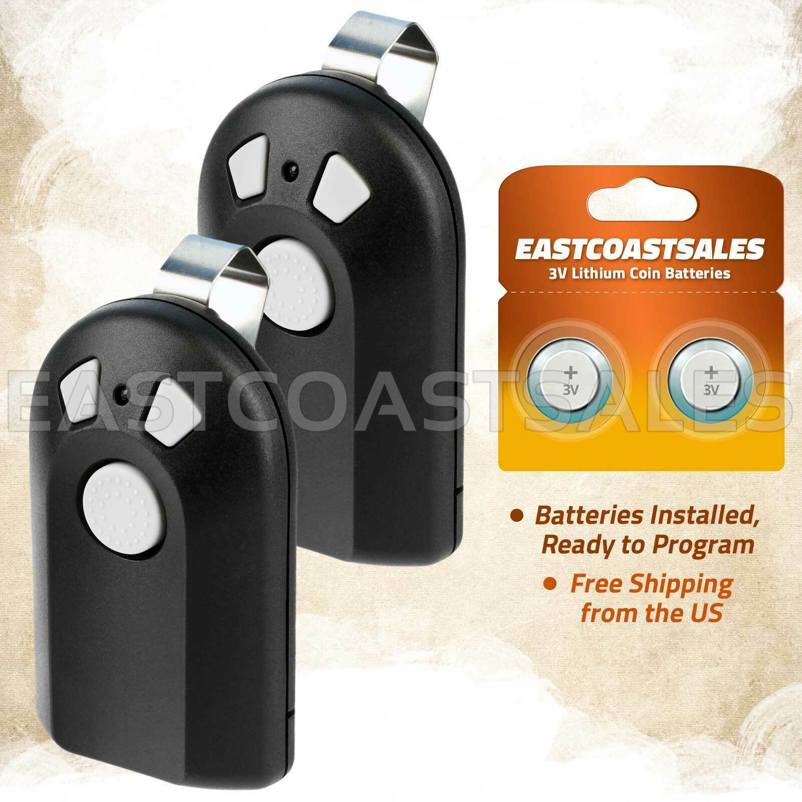 2 For Genie Intellicode ACSCTG Type 3 Garage Door Opener Remote Control GIT-3 gallery