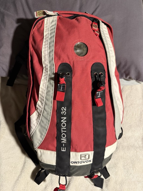 Vintage Ortovox E-Motion 32L Backpack Ski Touring