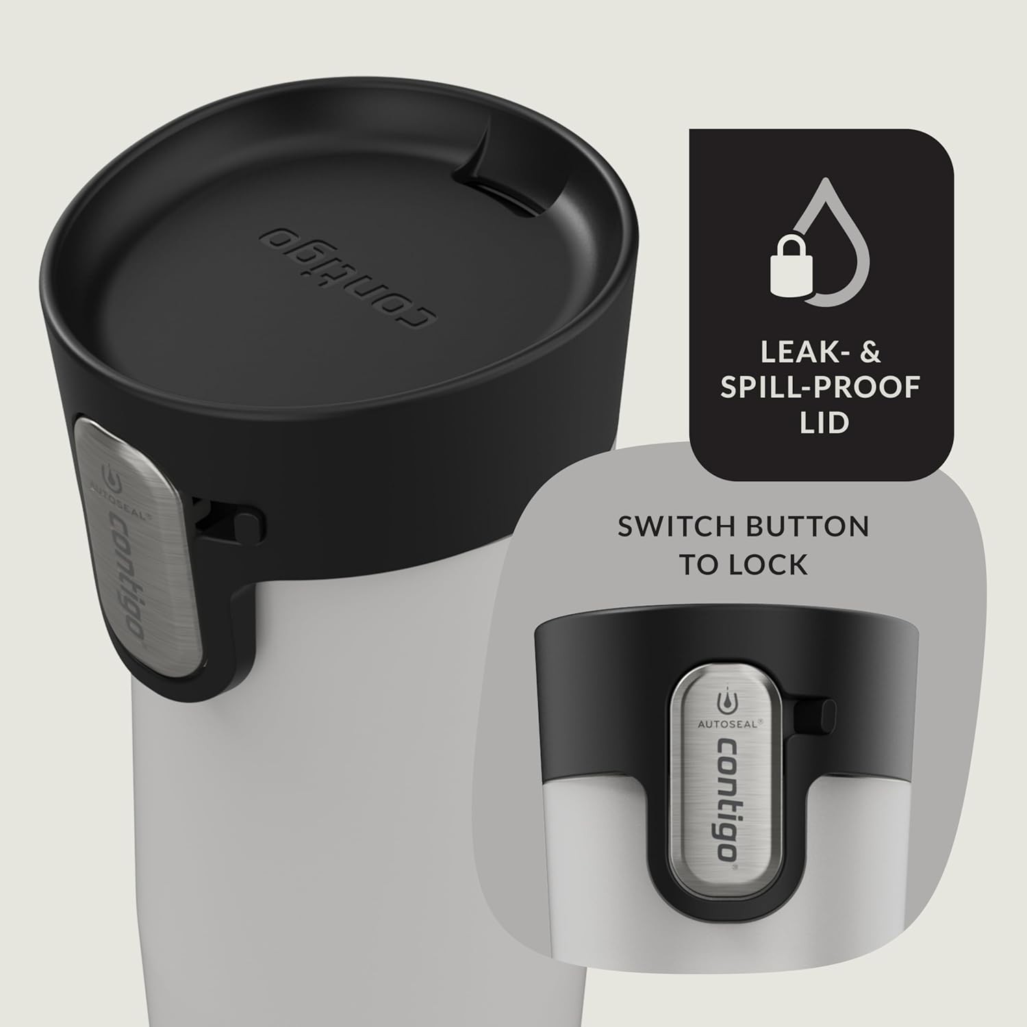 Contigo AUTOSEAL West Loop Vacuum-Insulated Stainless Steel Travel Mug with E... gallery