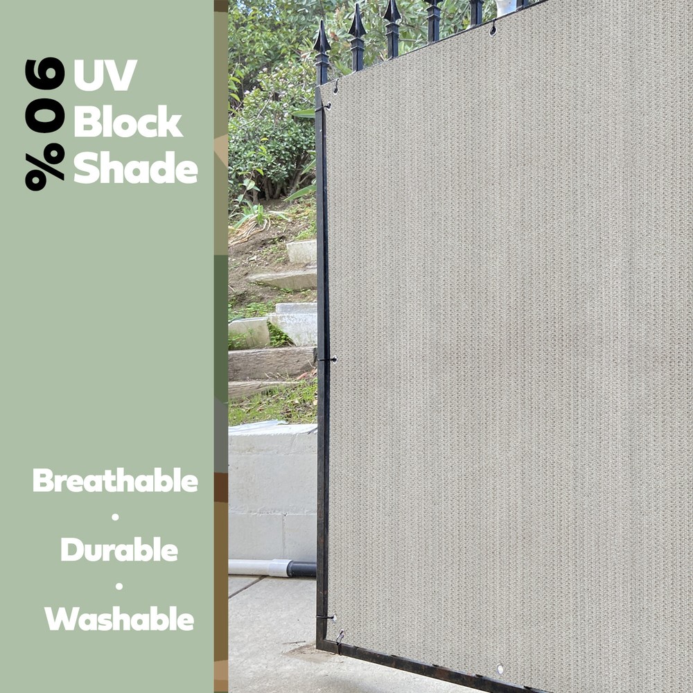 Custom Gate Privacy Screen Cover Panel Barrier for Door Gate Driveway Fence Pool