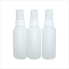 Plastic Trigger Spray Bottle 2 OZ (60 ml.) Perfect Travel Size Sprayer- 3 Pack