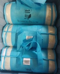 3 Pack Bamboo – Memory Foam Pillow- Queen