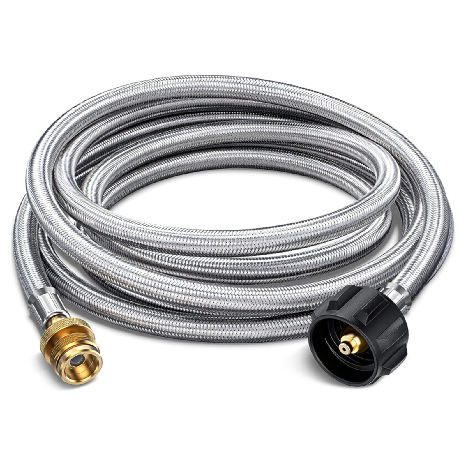 12FT Propane Adapter Hose LP Tank 1lb to 20lb Converter For QCC1 Type1 Gas Grill gallery