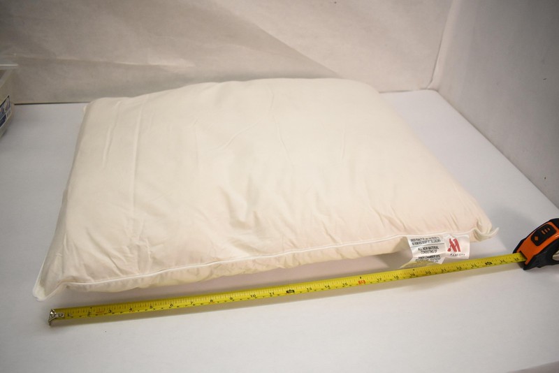 Marriott Down Feather Pillow Insert White Rectangle Non-Standard Bedroom 26x20 gallery