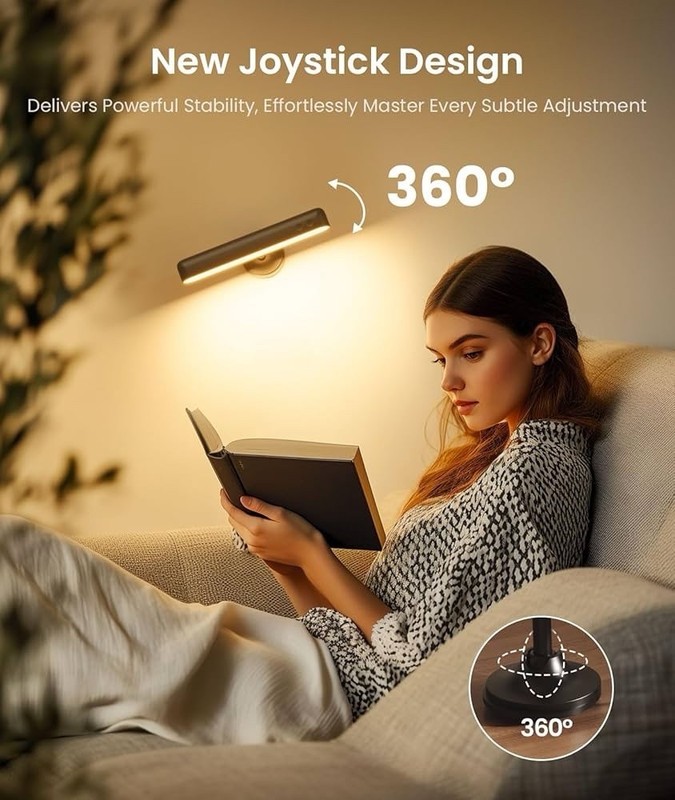 Rechargeable Wall Sconces LED Wall Lights with 7500Mah Battery Lamp for Bedroom gallery