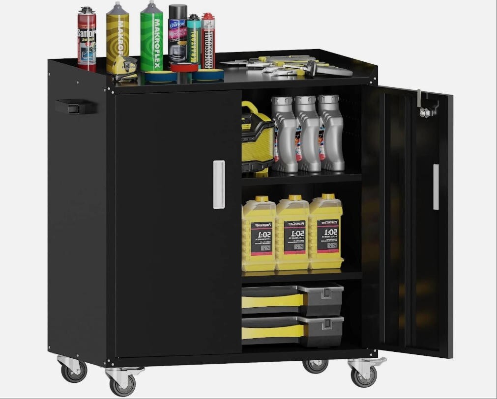 Cofar Metal Garage Storage,Rolling Tool Storage Cabinet For Home,Office,Garage gallery