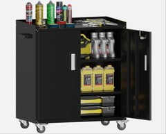 Cofar Metal Garage Storage,Rolling Tool Storage Cabinet For Home,Office,Garage