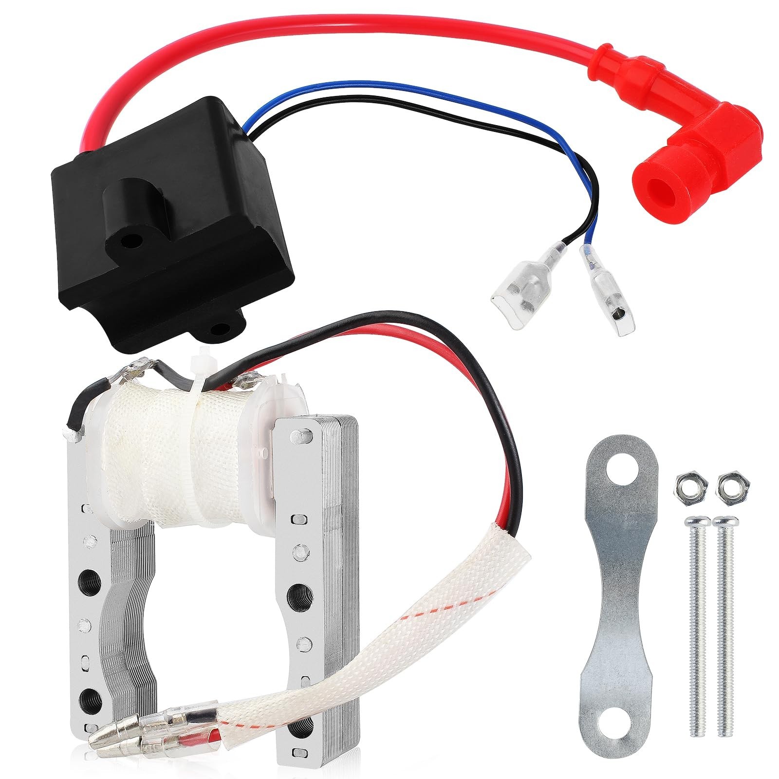 CDI Ignition Coil Magneto Coil for 49cc 50cc 60cc 66cc 70cc 80cc 2-stroke Eng... gallery