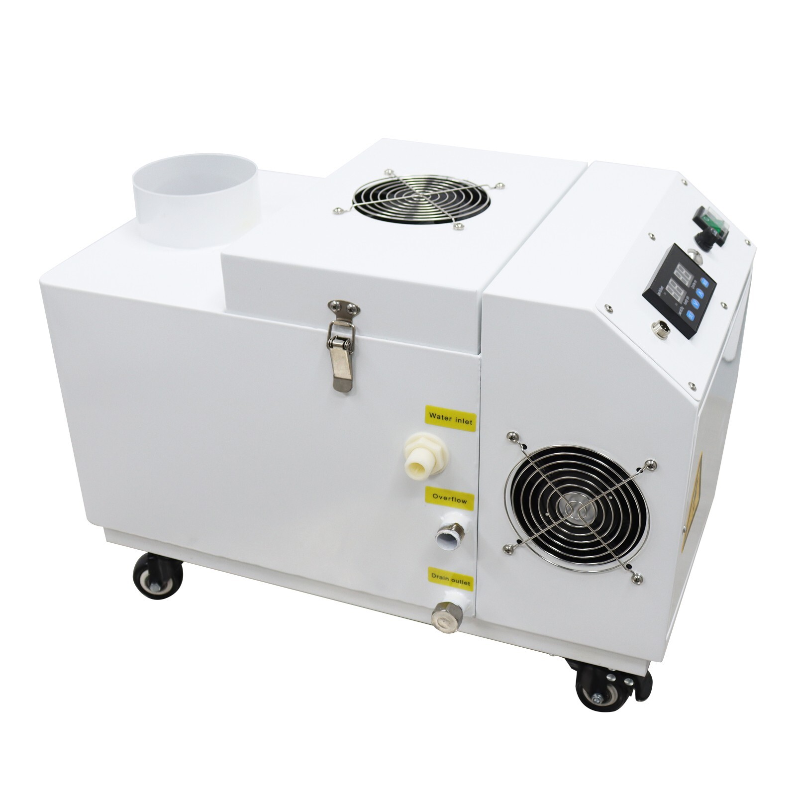 Ultrasonic Industrial Humidifier Cooler Sprayer 170m³/h One Hole w/Time control gallery