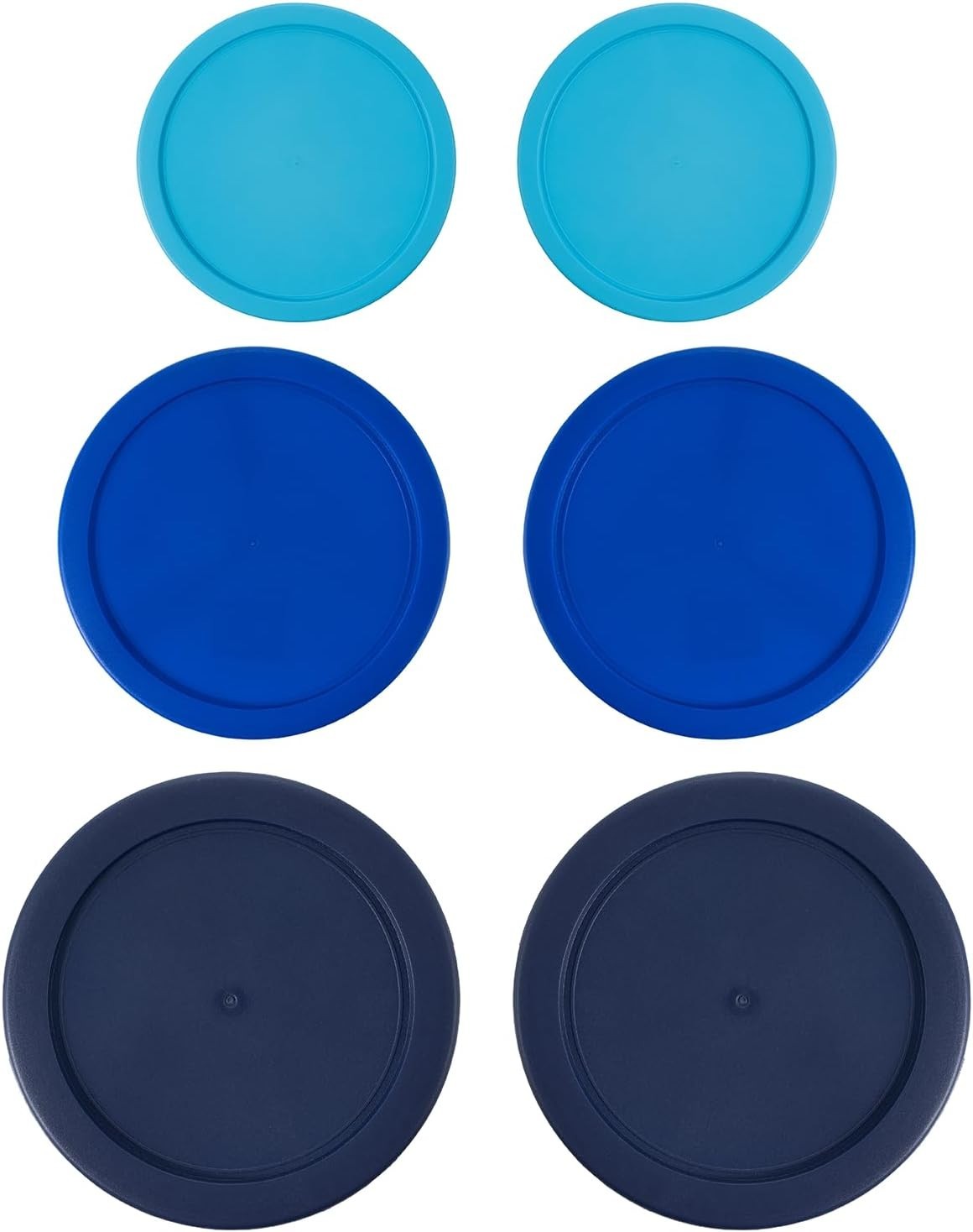 Replacement Lids for Pyrex Glass Containers 2-Cup 4-Cup 7 Cup Round 6pcs Food gallery